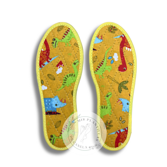 Plantillas de Canela Infantil con Diseño Dinosaurio